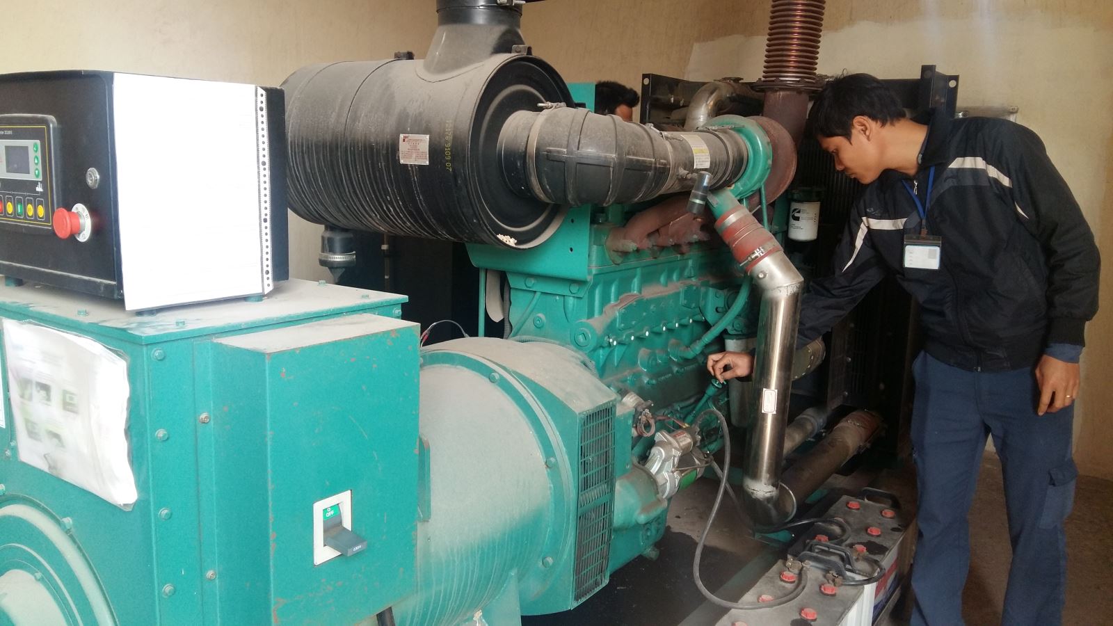 sửa chữa máy phát điện công nghiệp tại hải dương